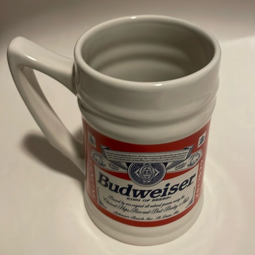Vintage 1998 Classic Budweiser Beer Stein